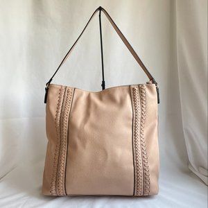 NWT Sole Society Destin Blush Large Hobo Shoulder Bag
